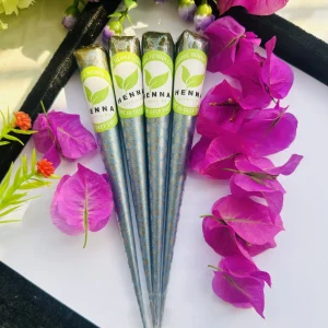 ৪ টা মাঝারি সাইজের মেহেদী সাথে ১ টা মেহদী স্টিকার স্টিকার ফ্রী!